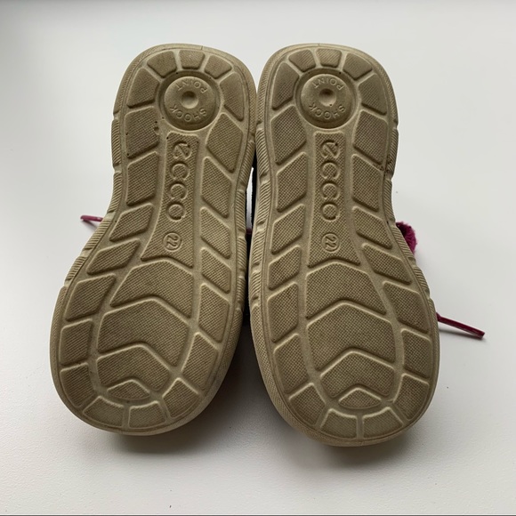 ECCO Toddler girl purple shoes size 6 - Picture 3 of 7